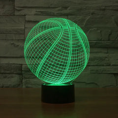 Basketball Creative 3D Table Lamp