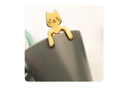 STAINLESS STEEL CAT TEASPOONS