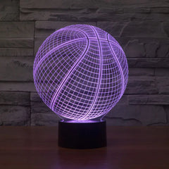 Basketball Creative 3D Table Lamp