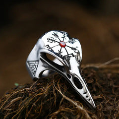 Viking Crow Ring