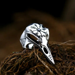 Viking Crow Ring