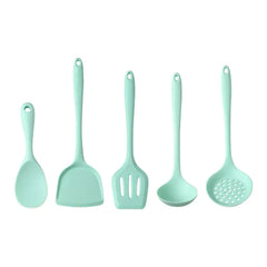 Silicone Non-Stick Cooking Spoon and Spatula Set