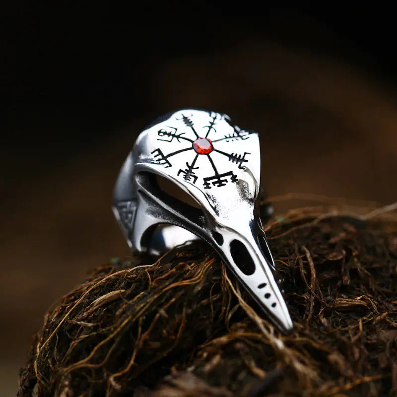 Viking Crow Ring