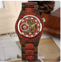 Mechanical Wooden Watch