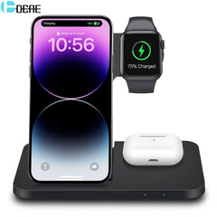3 in 1 Wireless Charger Station