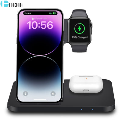 3 in 1 Wireless Charger Station