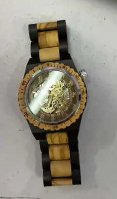 Mechanical Wooden Watch