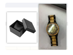 Mechanical Wooden Watch